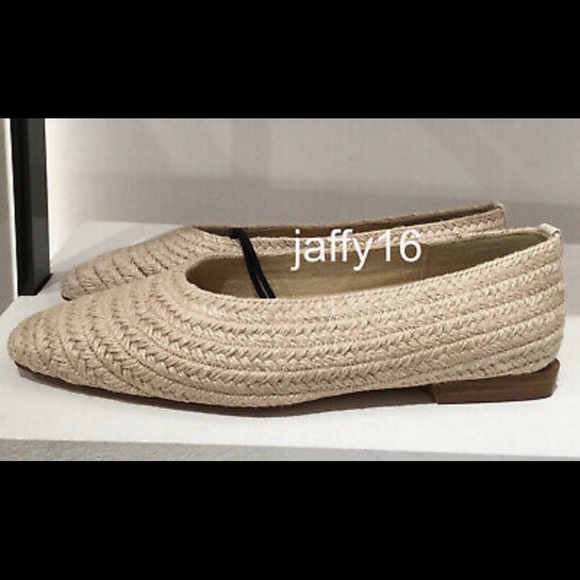 Zara raffia flats NWT - Picture 4 of 5
